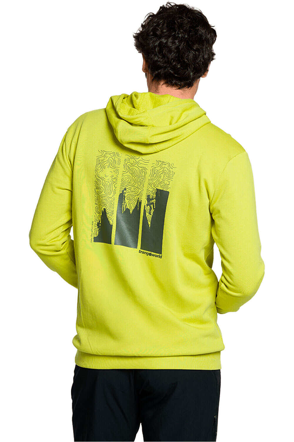 Trango Sudaderas Montaña Hombre SUDADERA MEPPEL vista trasera