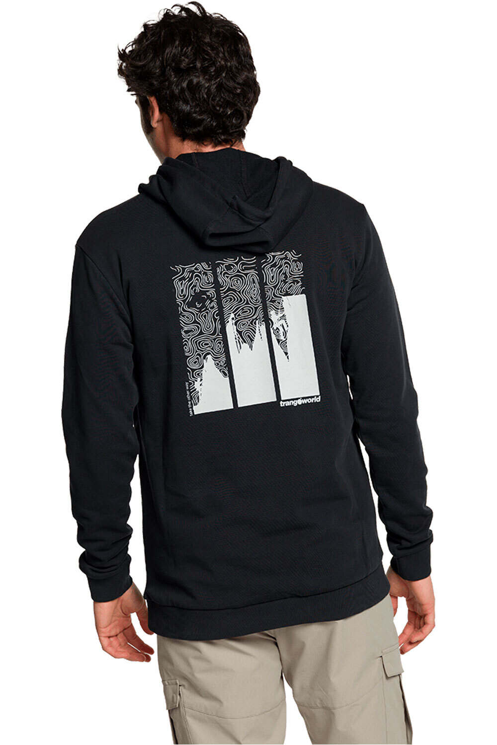 Trango Sudaderas Montaña Hombre SUDADERA MEPPEL vista trasera