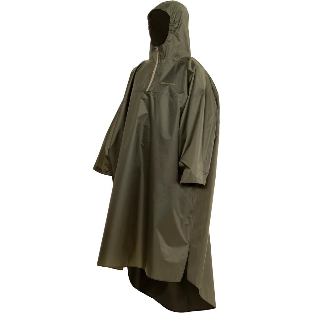 Trekmates poncho montaña Deluxe Poncho vista frontal