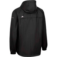 Trespass chubasquero hombre QIKPAC JACKET - UNISEX PACKAWAY JKT vista trasera