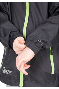 Trespass chubasquero impermeable niño QIKPAC JACKET - UNISEX KIDS PACKAWAY JKT 04