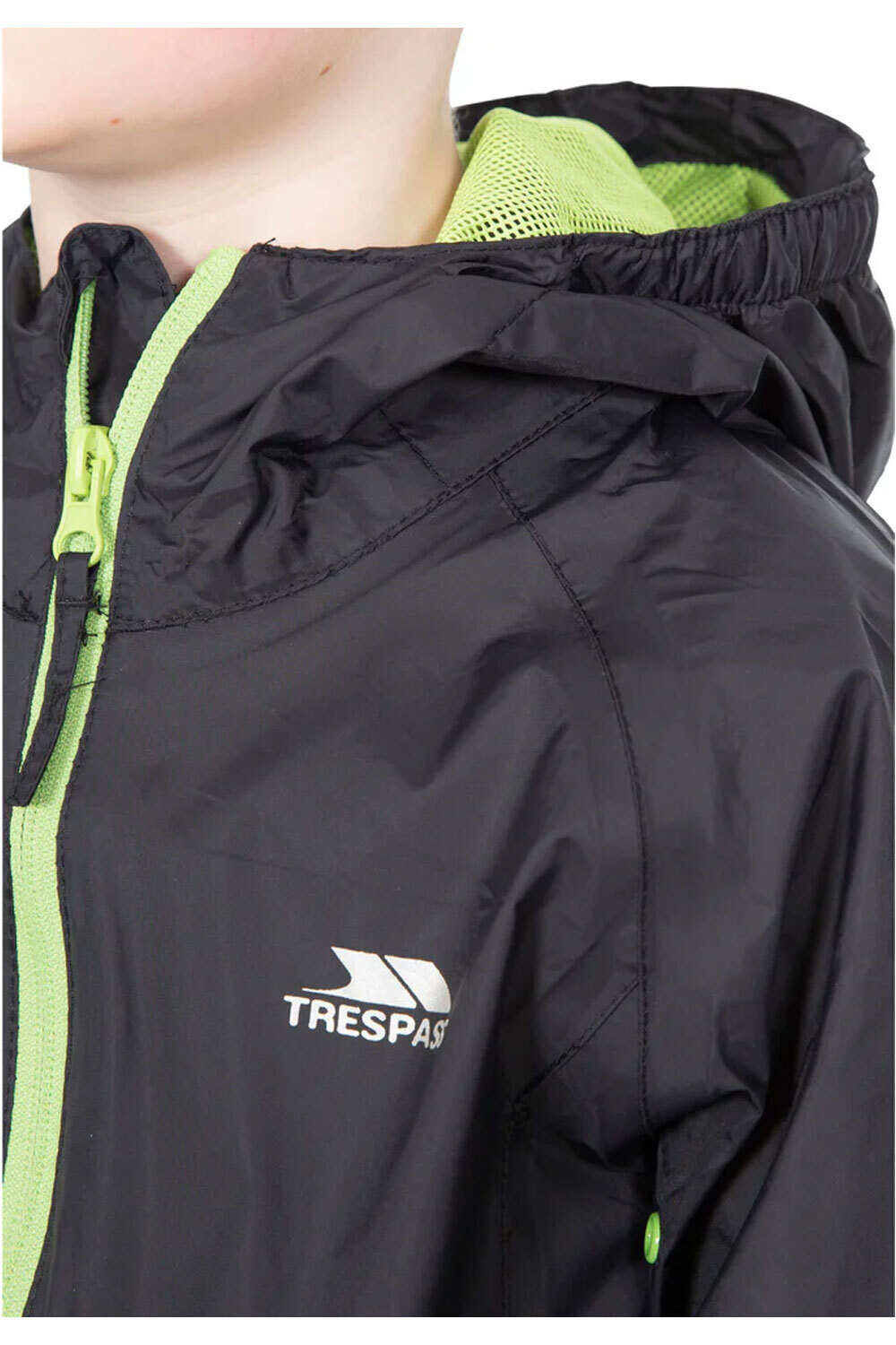 Trespass chubasquero impermeable niño QIKPAC JACKET - UNISEX KIDS PACKAWAY JKT 06