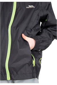 Trespass chubasquero impermeable niño QIKPAC JACKET - UNISEX KIDS PACKAWAY JKT 07