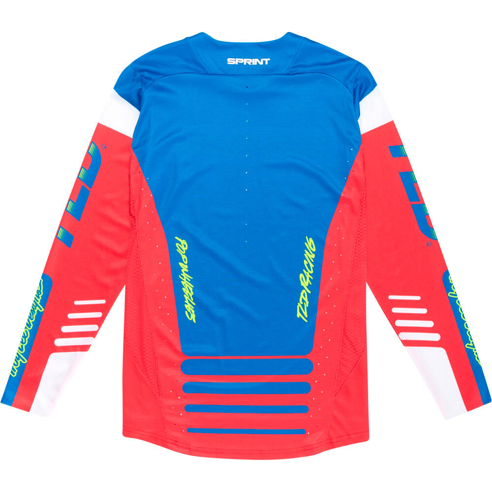 Troy-Lee camiseta ciclismo hombre SPRINT JERSEY FIFTY-50 vista trasera