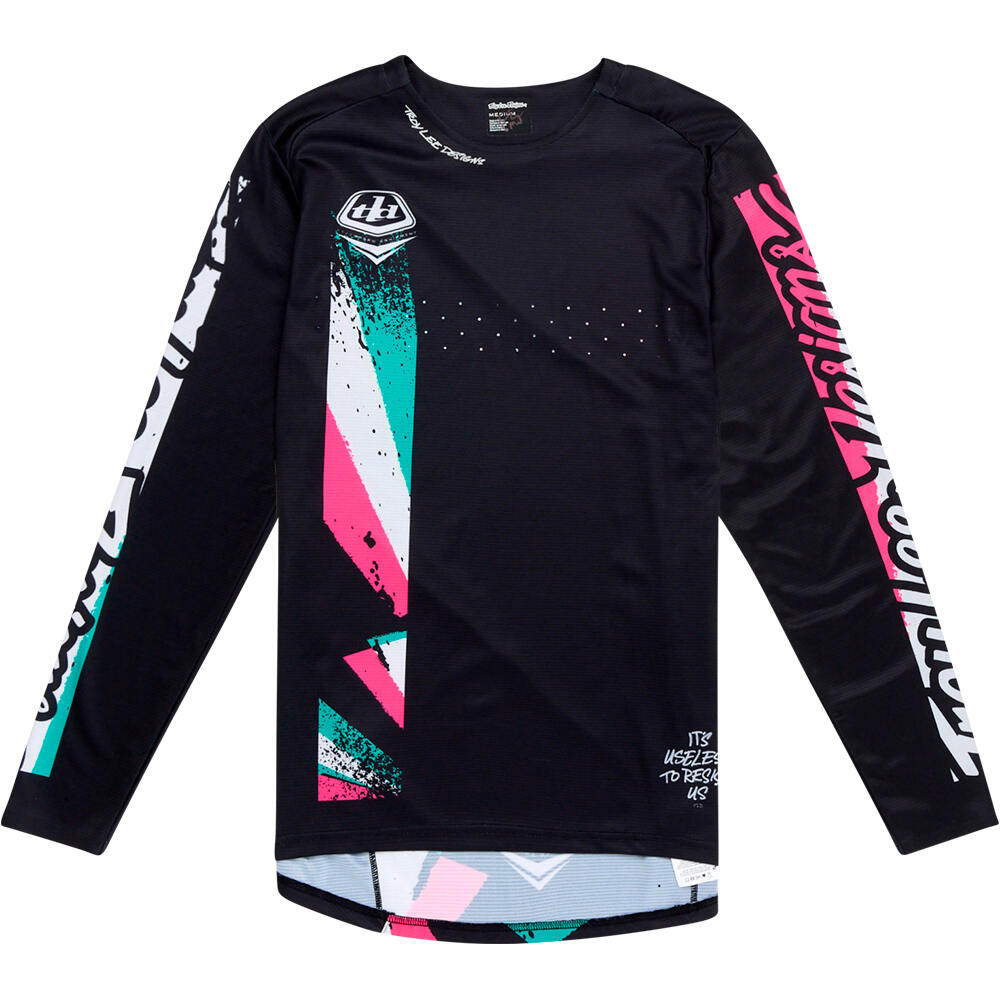 Troy-Lee camiseta ciclismo hombre SPRINT JERSEY FULL PULL vista frontal