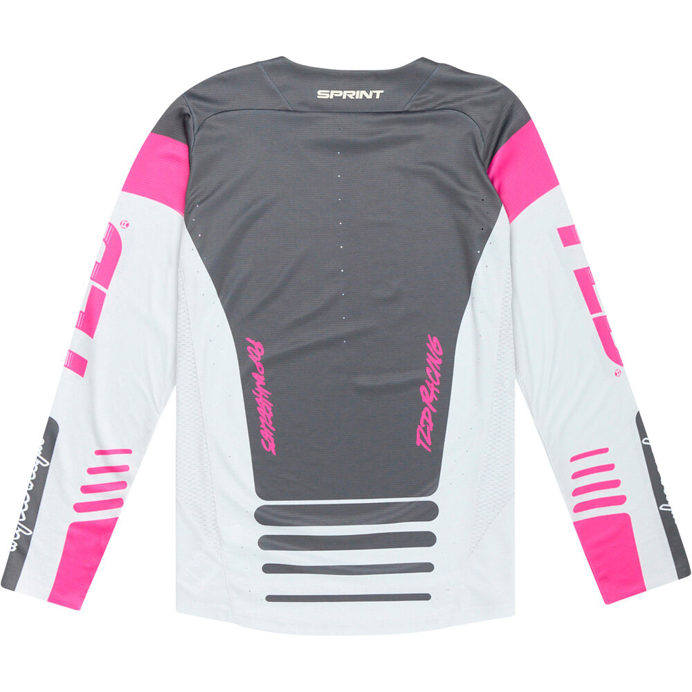 Troy-Lee camiseta ciclismo hombre SPRINT JERSEY FULL PULL vista trasera