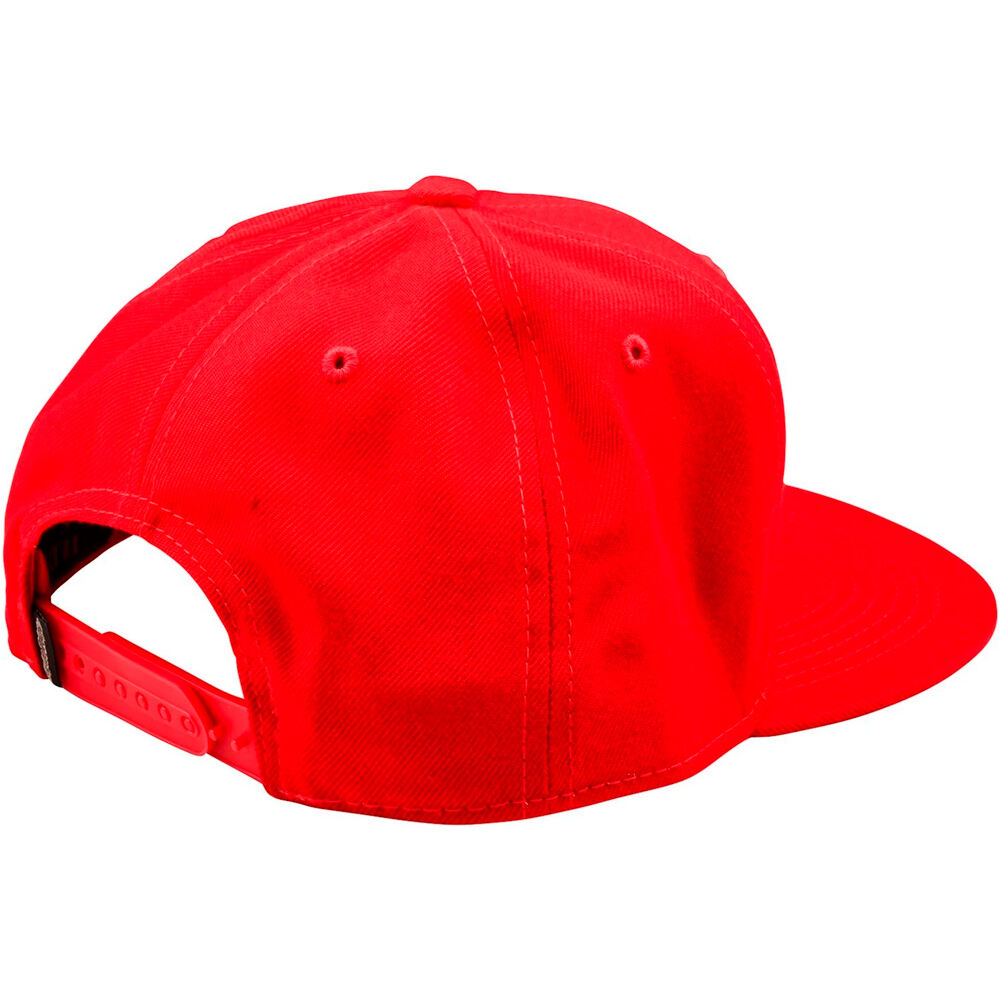 Troy-Lee gorras ciclismo FLAT BILL SNAPBACK BADGE vista trasera