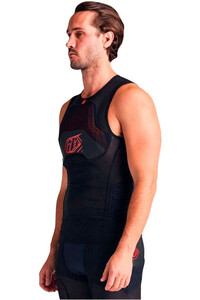 Troy-Lee maillot manga corta hombre STAGE GHOST D30 VEST BASELAYER vista detalle