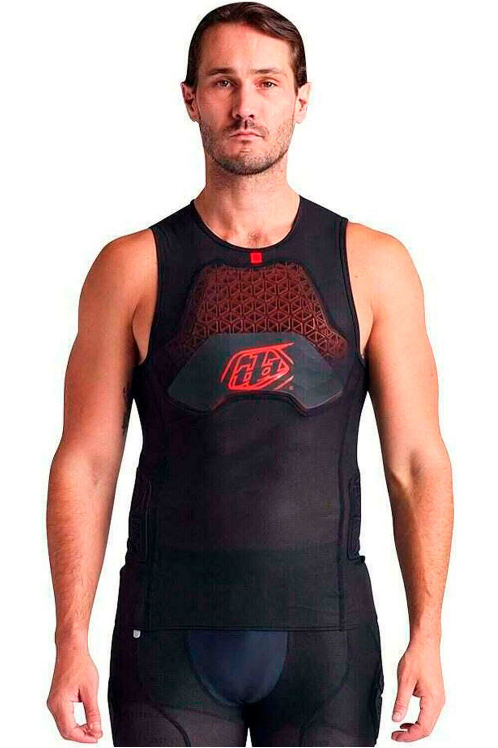 Troy-Lee maillot manga corta hombre STAGE GHOST D30 VEST BASELAYER vista frontal