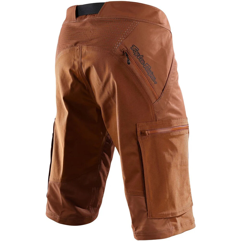Troy-Lee pantalón corto ciclismo hombre RUCKUS CARGO SHORT MONO vista trasera