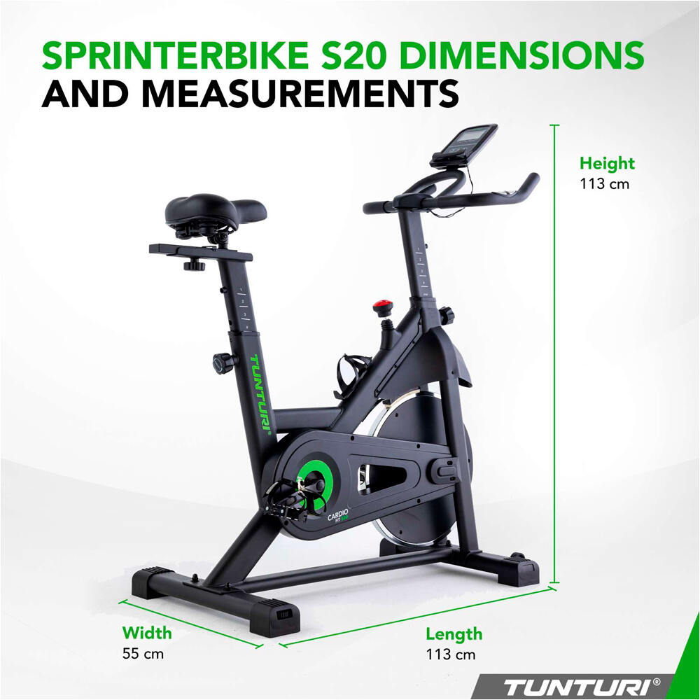 Tunturi bicicleta spinning TUNTURI CARDIO FIT S20 SPRINTER BIKE 04