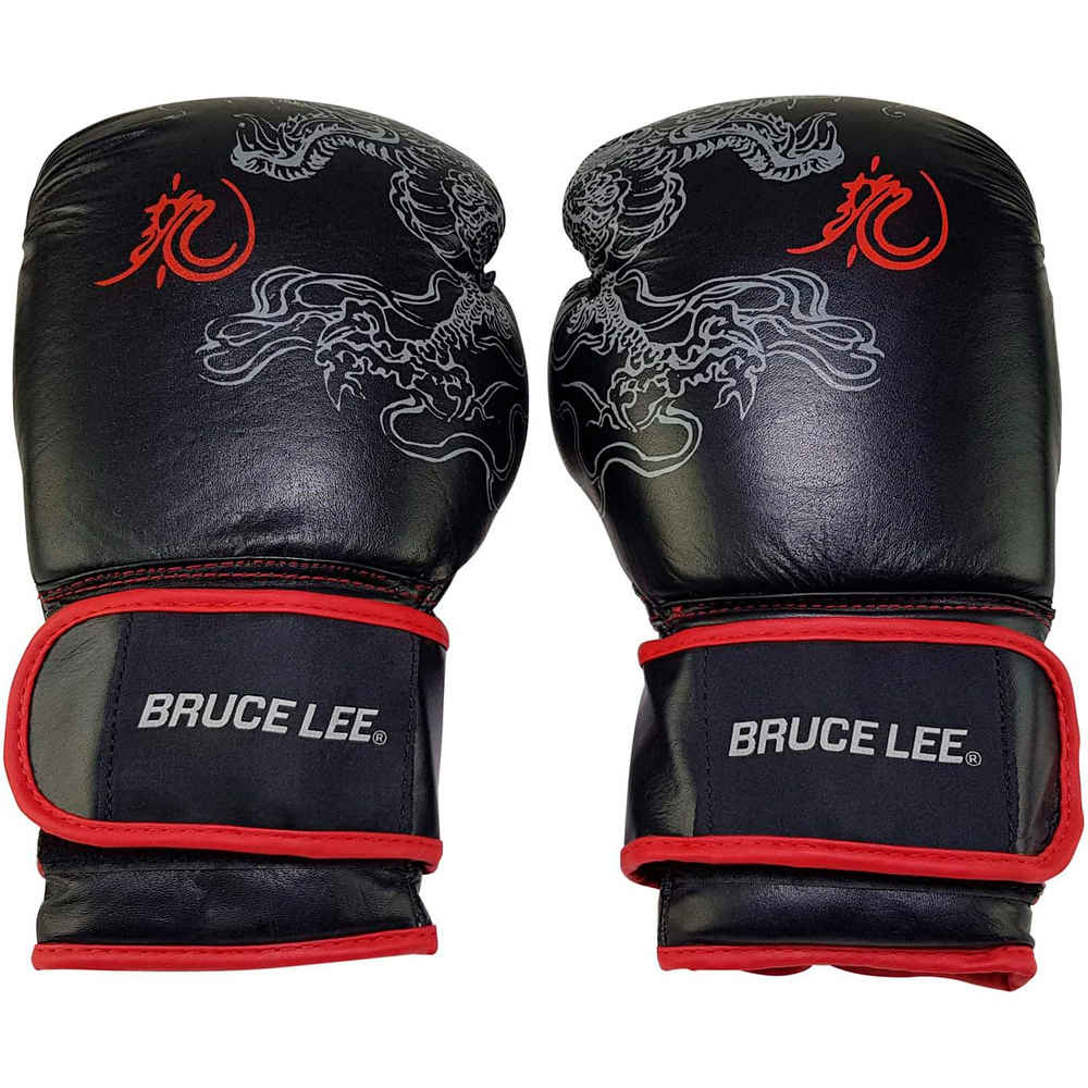 Tunturi guantes boxeo BRUCE LEE DRAGON BOXING CLOVES 16OZ vista frontal
