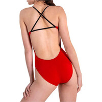 Turbo bañador natación mujer SWIMSUIT WOMEN COMFORT CROSS vista trasera