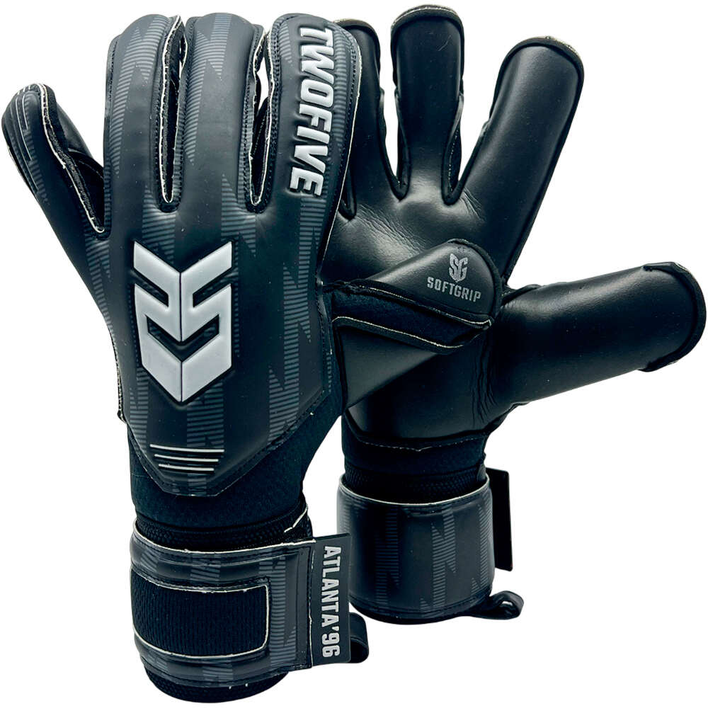 Twofive guantes portero infantil Blackout Atlanta96 Advance-JR vista frontal