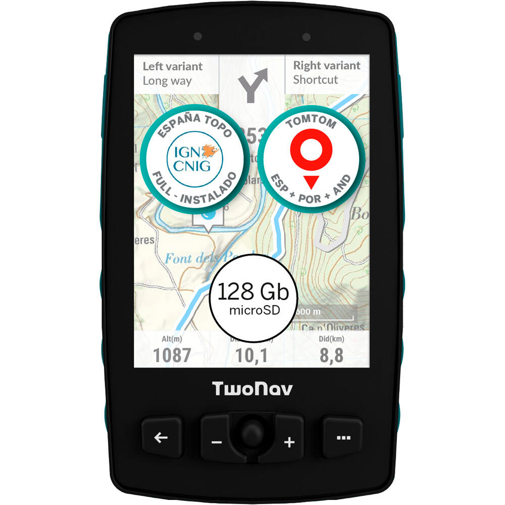 Twonav gps Aventura 2 Plus (128 GB) vista frontal