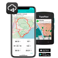 Twonav gps bicicleta Roc Azul 03