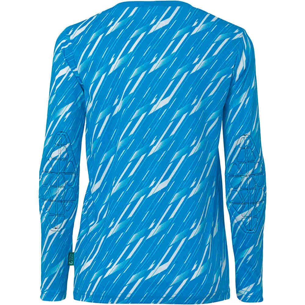 Uhlsport equipación portero niño PROGRESSIVE GOALKEEPER SET JUNIOR AZ vista trasera