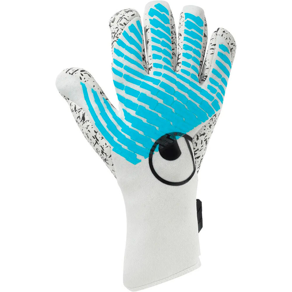 Uhlsport guantes portero FM Cybertec Supergrip+ Finger Surround vista frontal