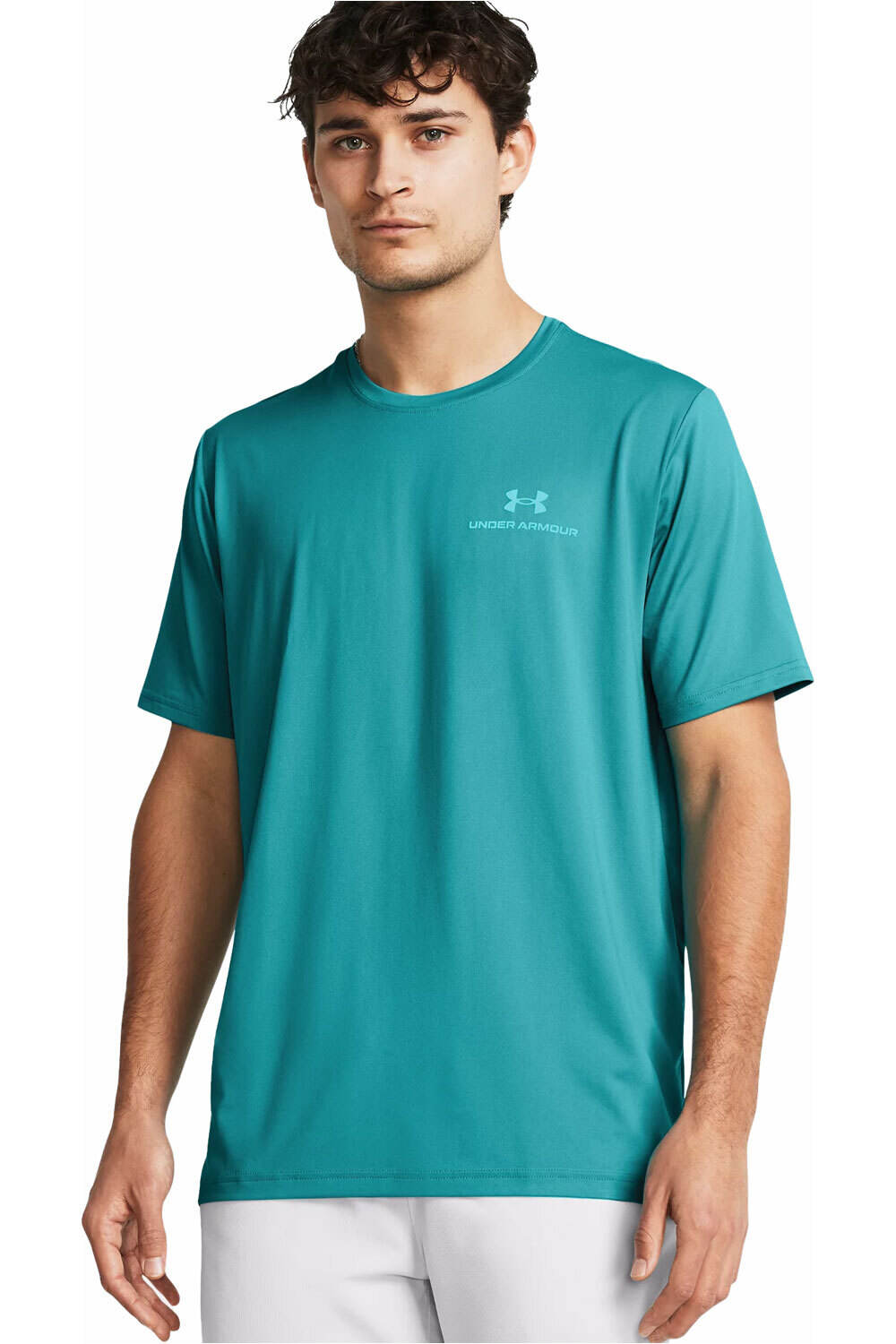 Under Armour camiseta fitness hombre UA Rush Energy SS vista frontal