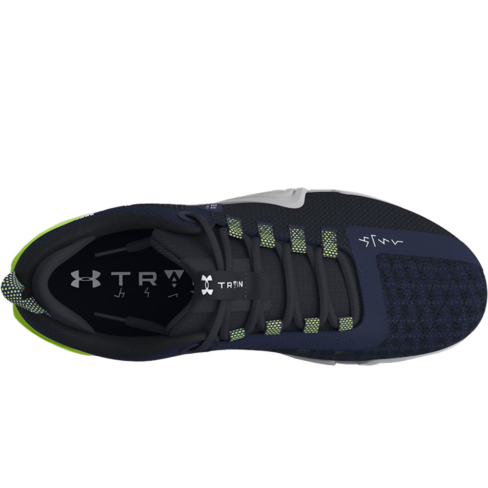 Under Armour zapatilla cross training hombre UA TRIBASE REIGN 6 AZ vista superior