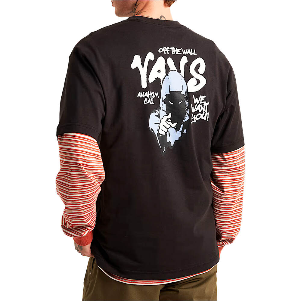 Vans camiseta manga corta hombre REPEAR SAM LOOSE SS TEE vista trasera