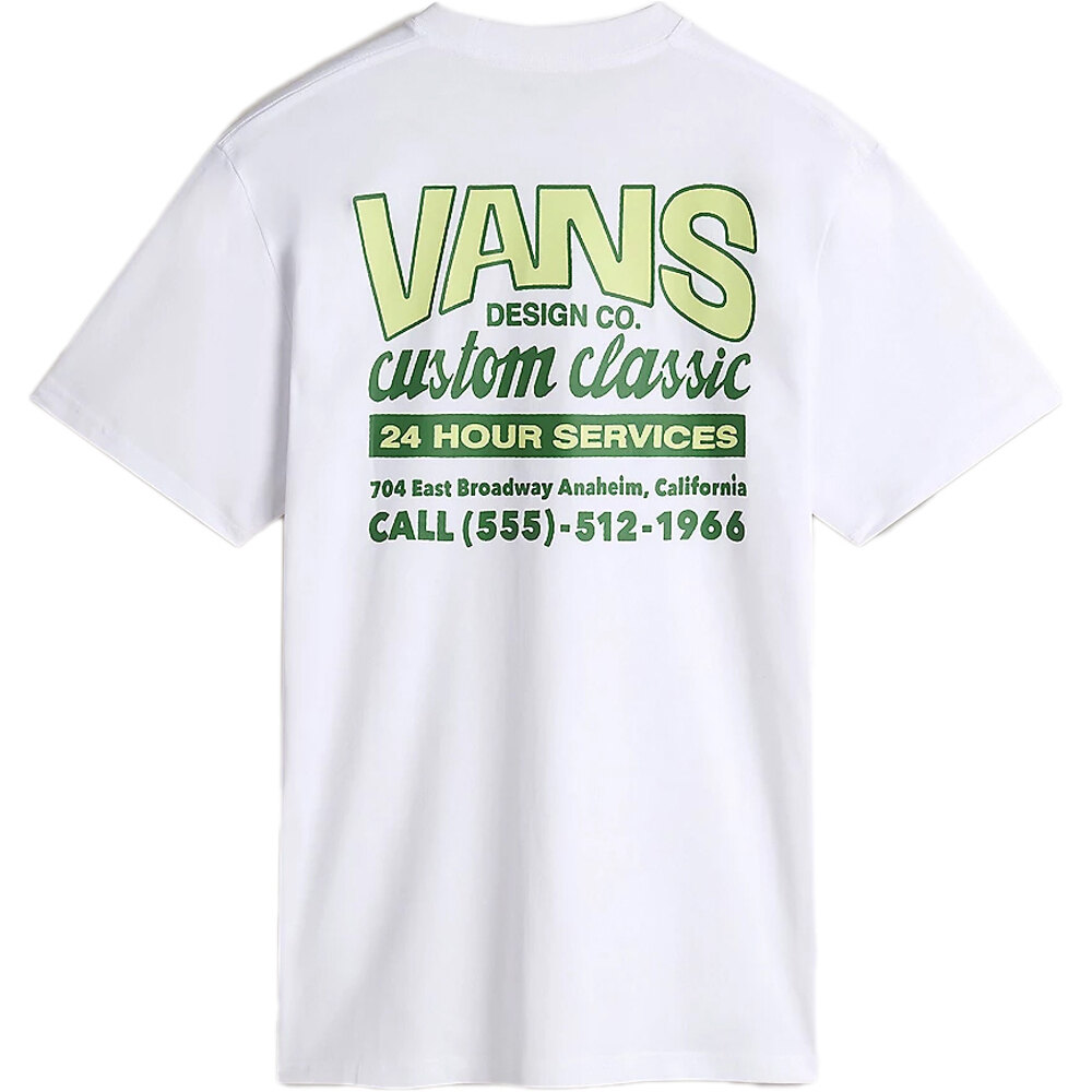 Vans camiseta manga corta hombre Shop Front SS vista trasera