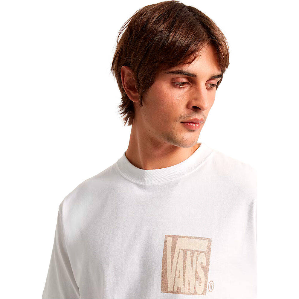 Vans camiseta manga corta hombre Stretch Stack Crackle SS Tee vista detalle