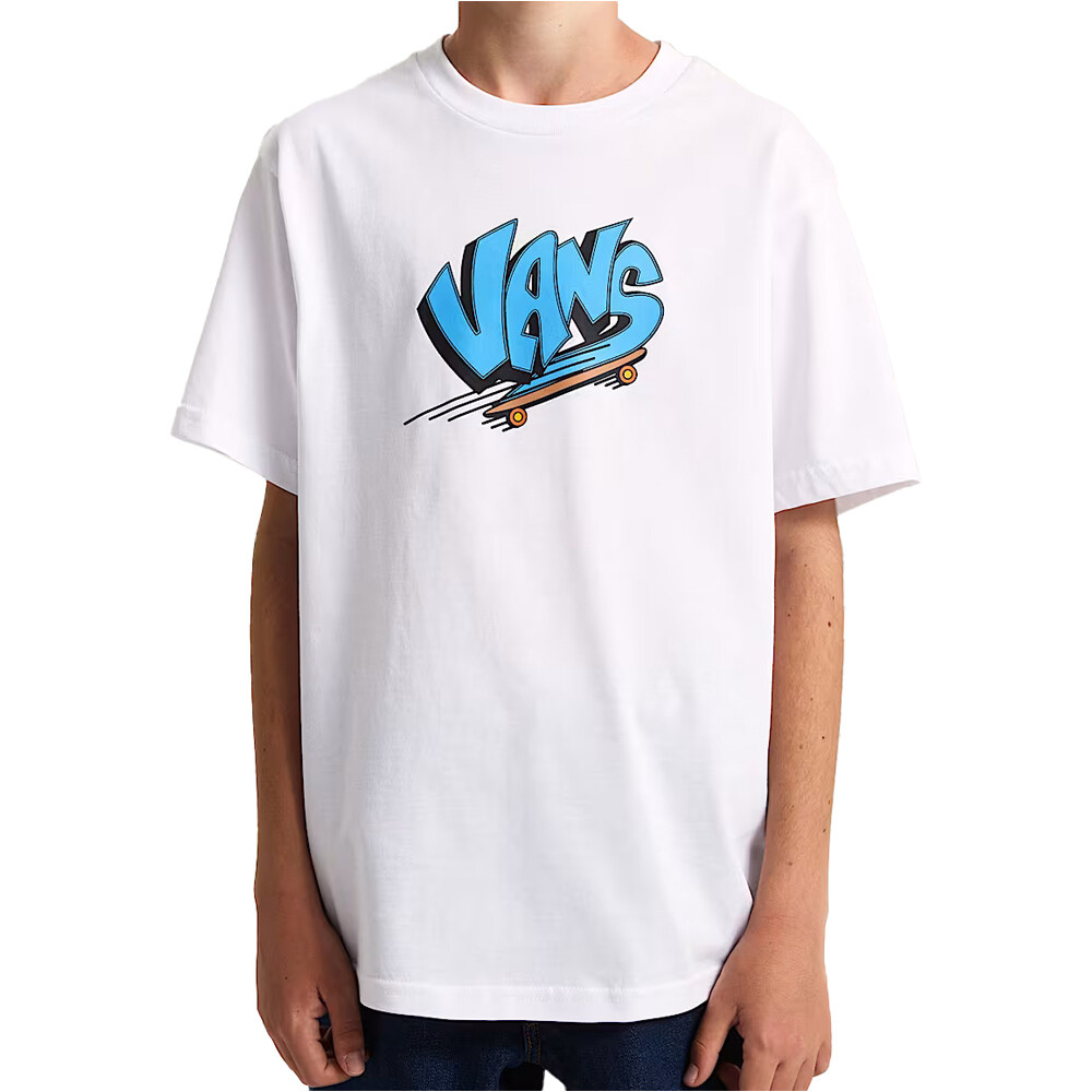 Vans camiseta manga corta niño BY Vans SK8 SS vista frontal