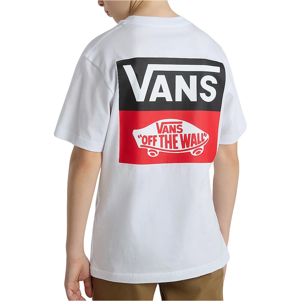 Vans camiseta manga corta niño OG LOGO SS vista trasera