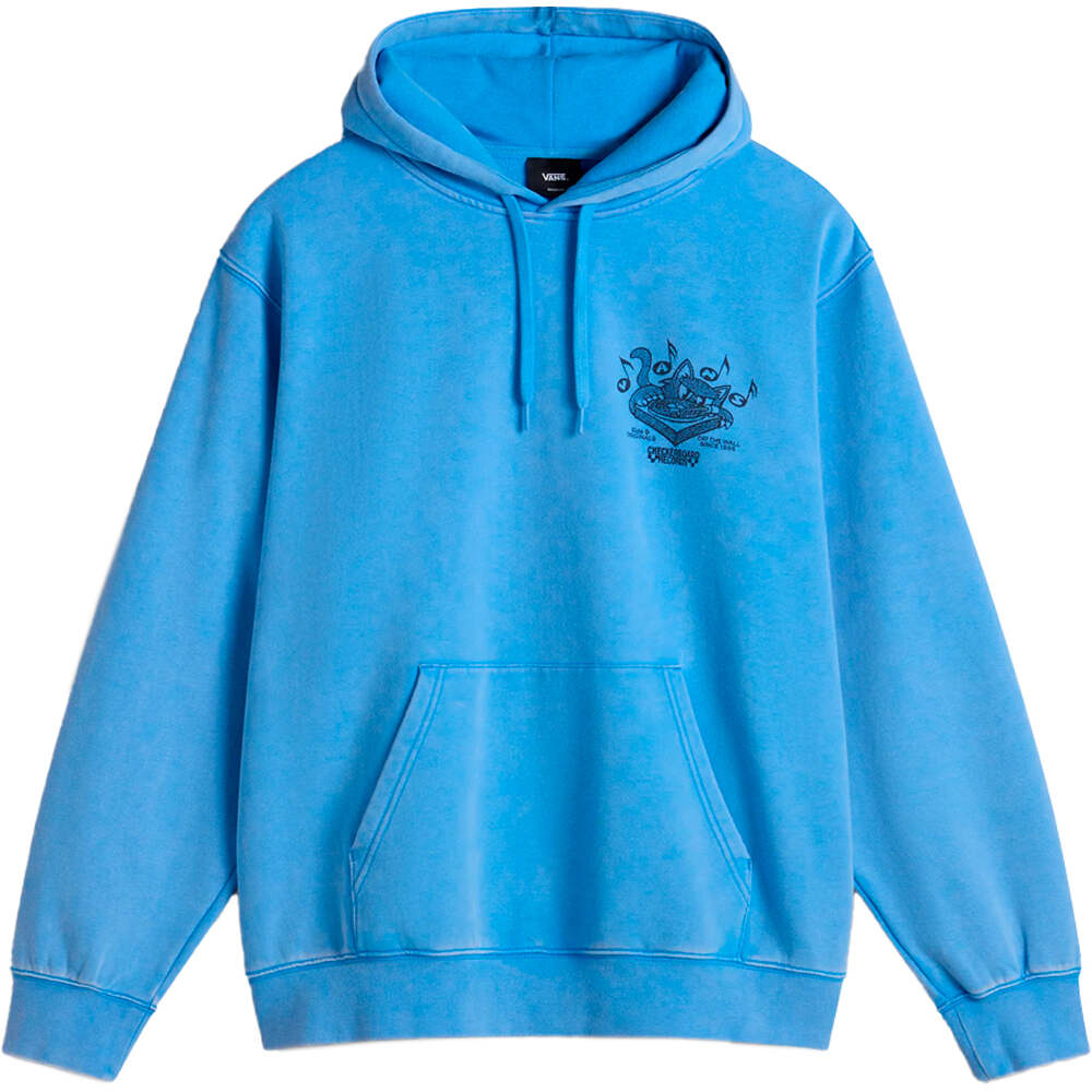 Vans sudadera hombre Scratched Records vista frontal