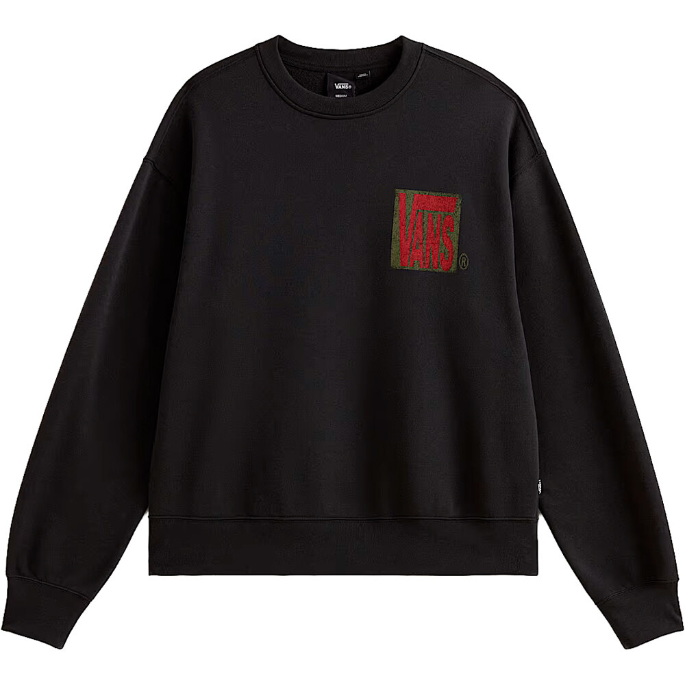 Vans sudadera hombre Stretch Stack Crackle Crew 04