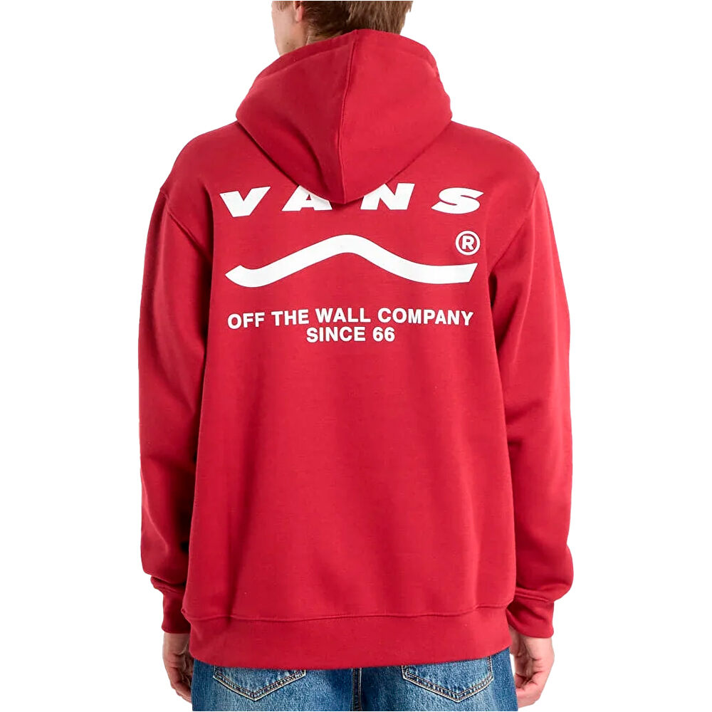 Vans sudadera niño Determined Pullover vista trasera