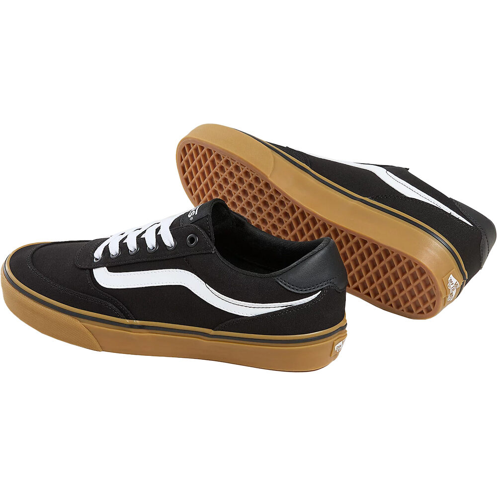 Vans zapatilla moda hombre Brooklyn LS CANVAS lateral interior