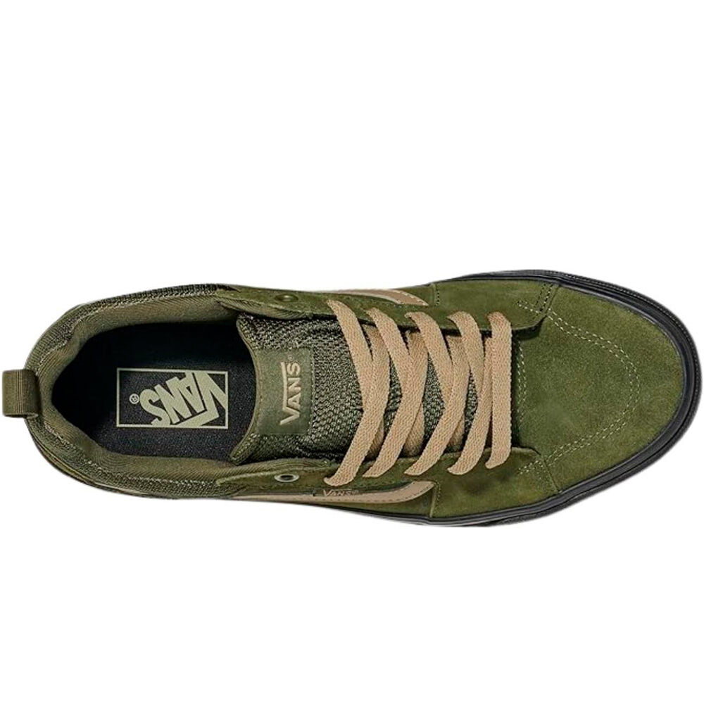 Vans zapatilla moda hombre Filmore suede vista trasera