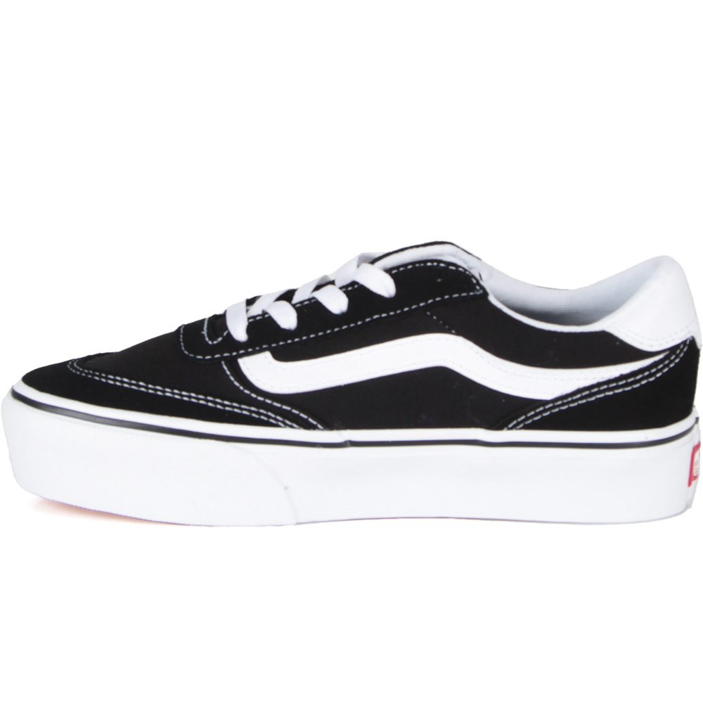 Vans zapatilla moda mujer Brooklyn LS Platform puntera