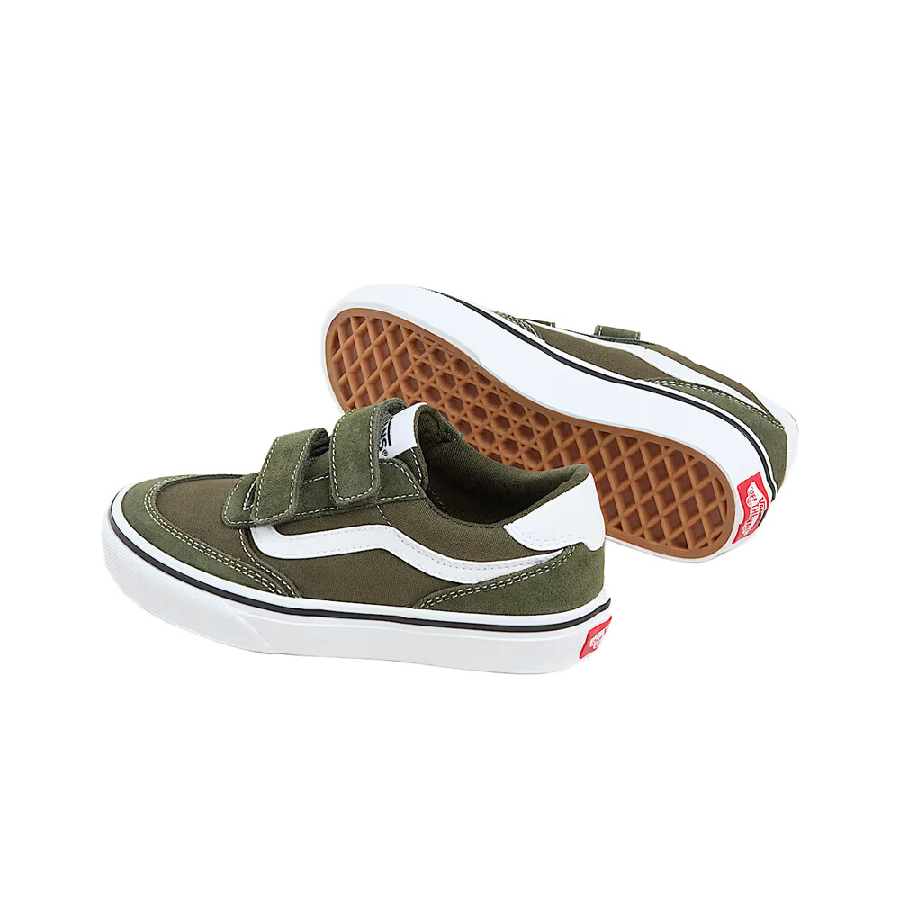 Vans zapatilla moda niño Brooklyn LS V lateral interior