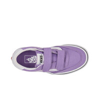 Vans zapatilla moda niño Brooklyn LS V vista trasera