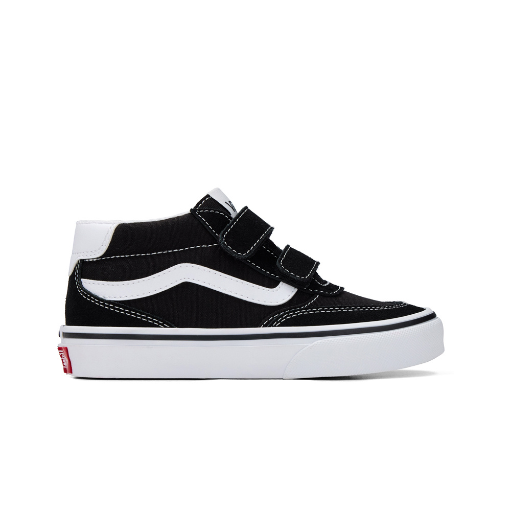 Vans zapatilla moda niño Brooklyn Mid V lateral exterior