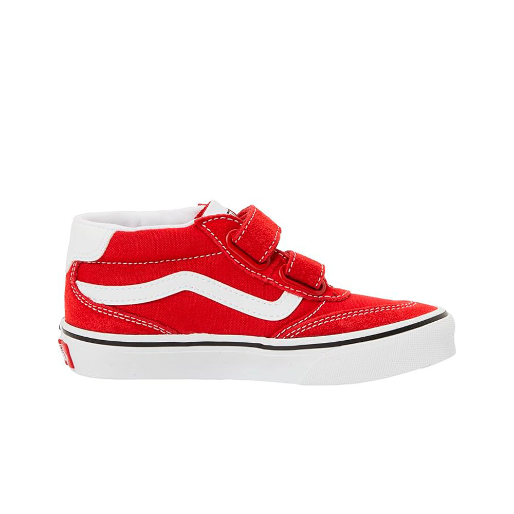 Vans zapatilla moda niño Brooklyn Mid V lateral exterior
