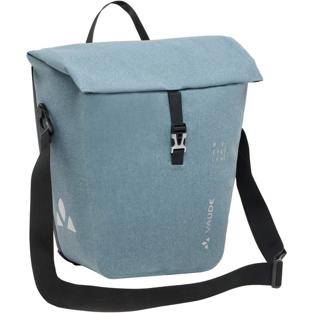 Vaude alforjas bicicleta ReCycle Pro Single vista frontal