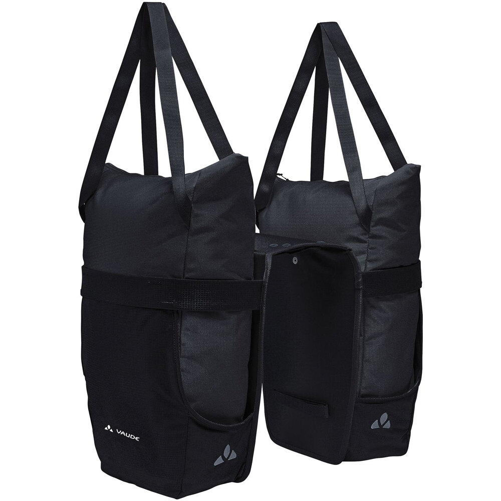Vaude alforjas bicicleta TwinShopper vista frontal