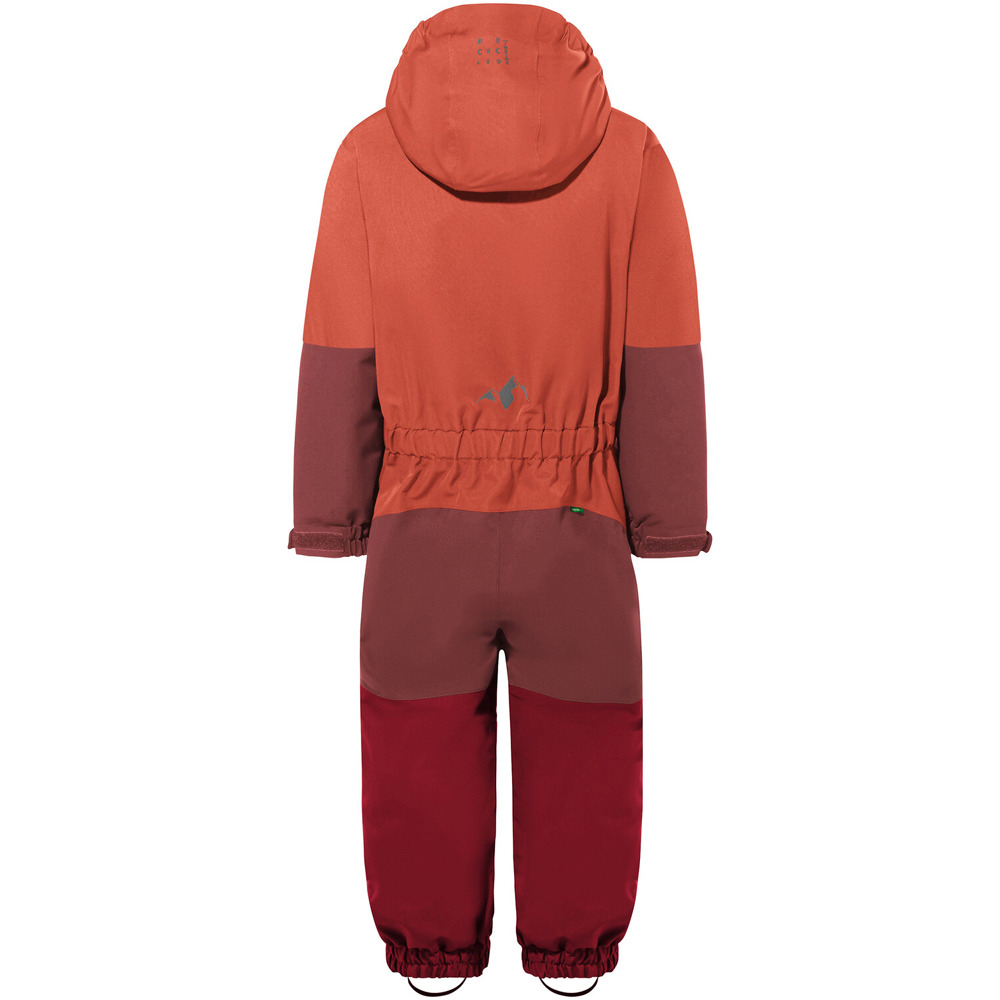 Vaude buzo esquí infantil Kids Snow Cup Overall II vista trasera