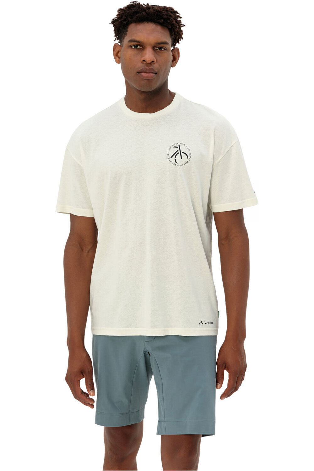 Vaude camiseta ciclismo hombre Men's Cyclist Casual Shirt vista frontal