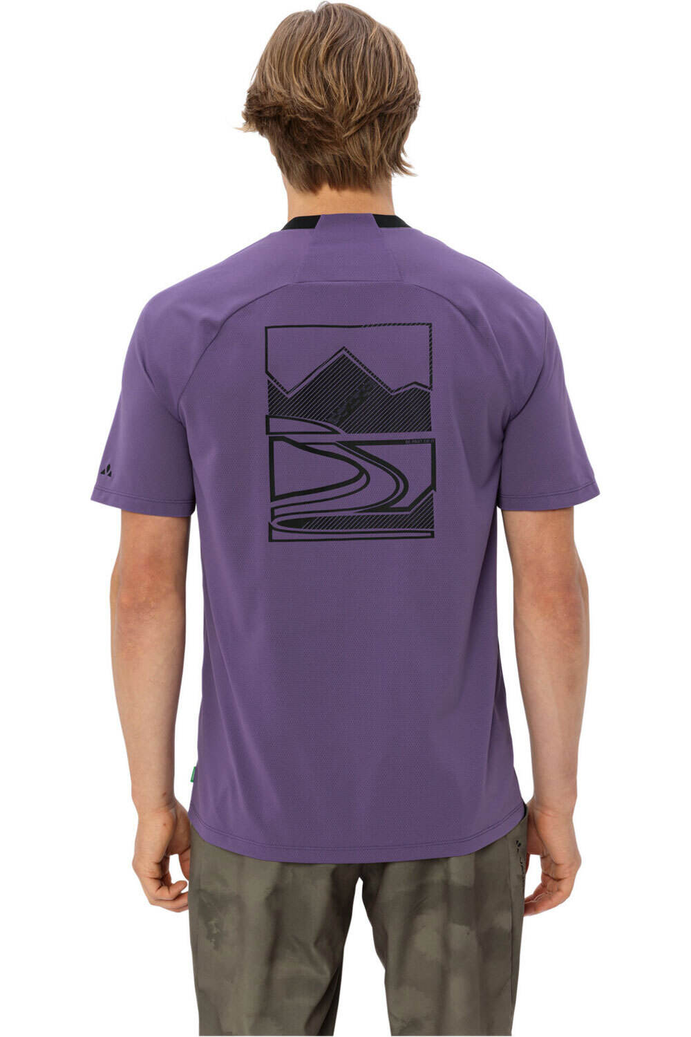 Vaude camiseta ciclismo hombre Men's Loamer Shirt vista trasera