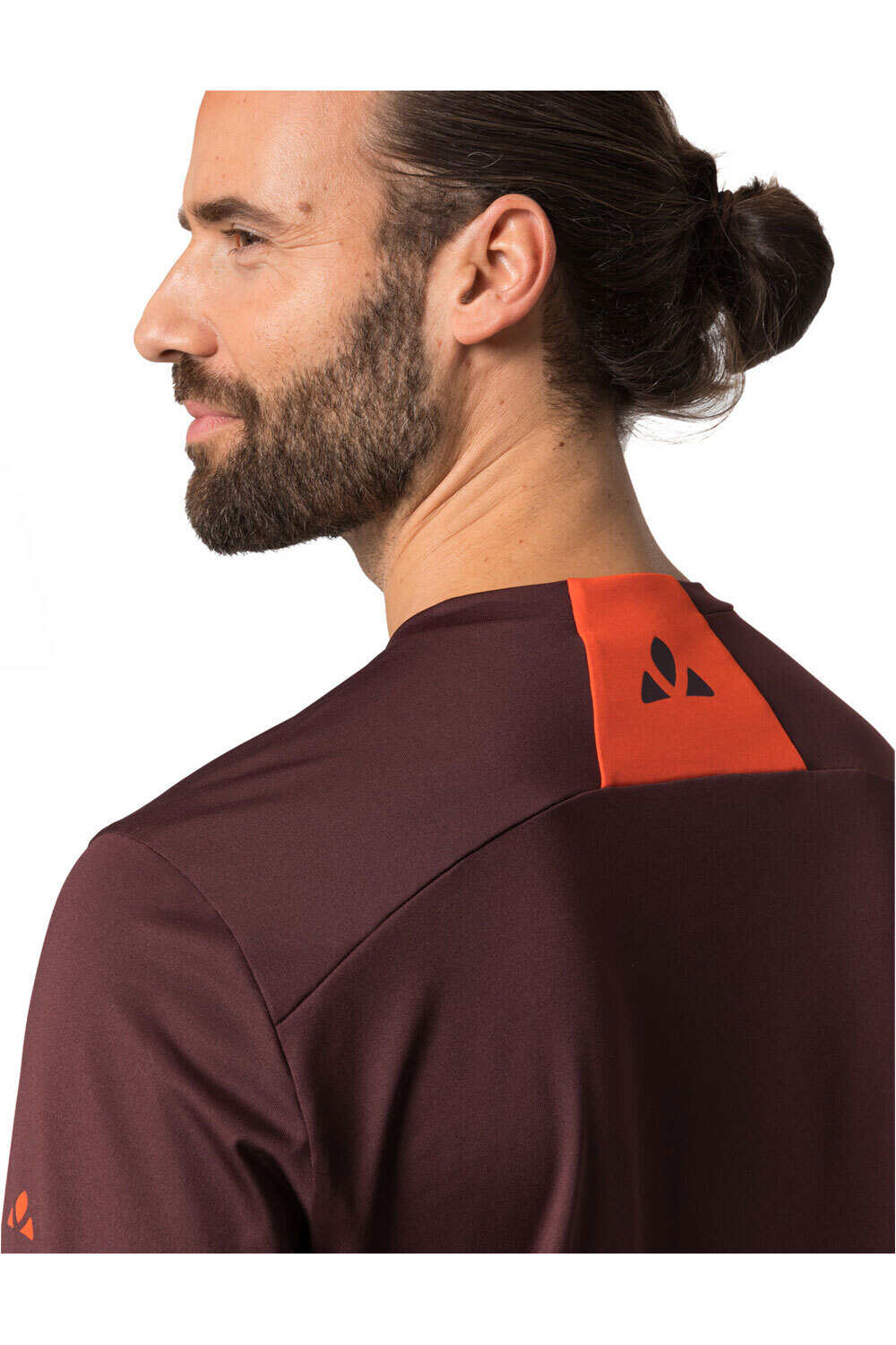 Vaude camiseta ciclismo hombre Men's Qimsa LS Shirt vista detalle