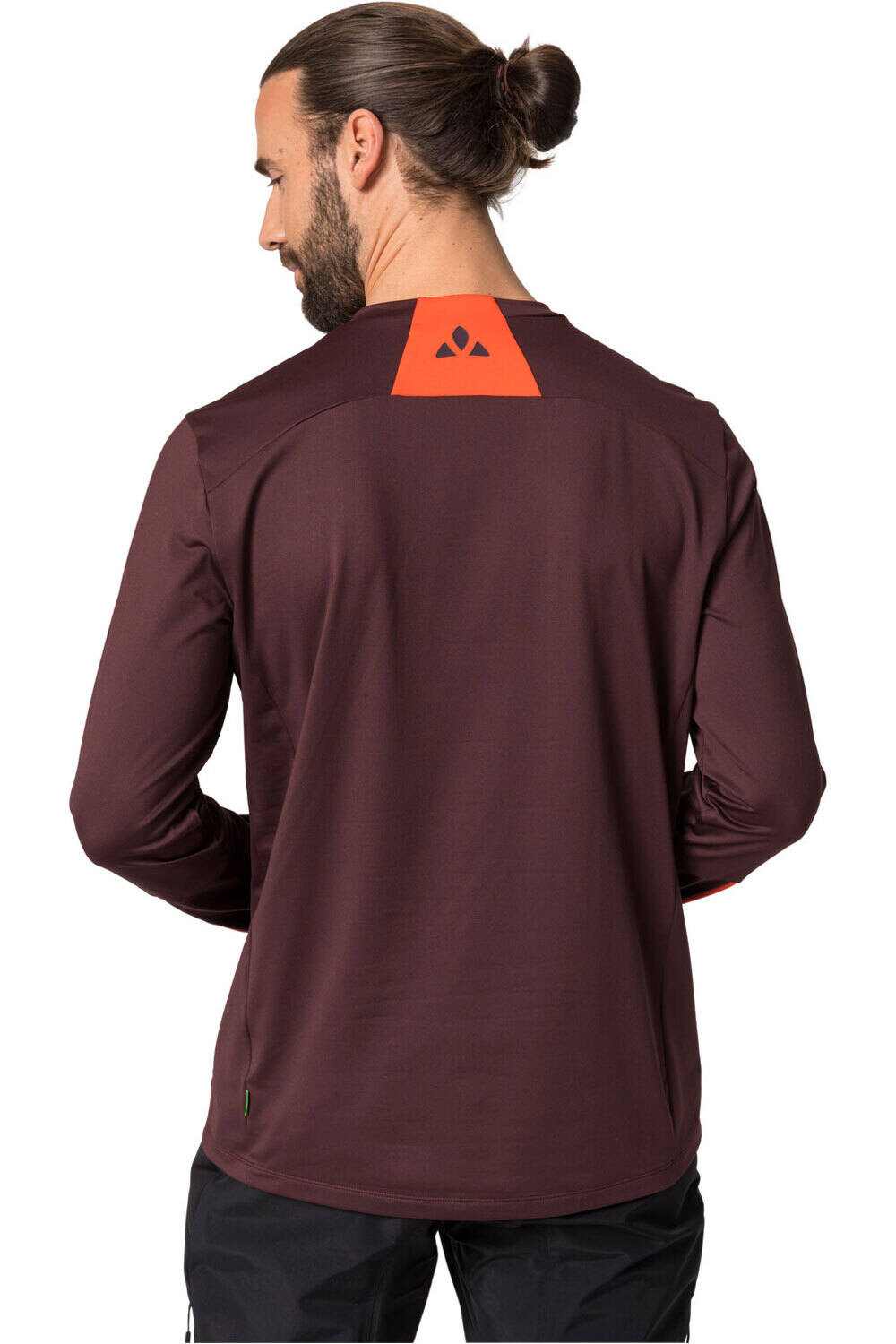 Vaude camiseta ciclismo hombre Men's Qimsa LS Shirt vista trasera