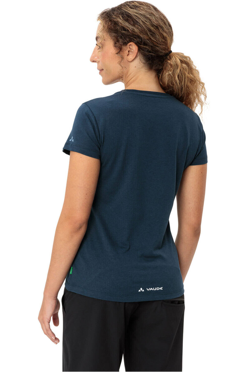 Vaude camiseta ciclismo mujer Women's Cyclist T-Shirt V vista trasera