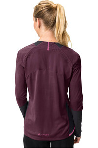Vaude camiseta ciclismo mujer Women's Moab LS PRO Shirt vista trasera