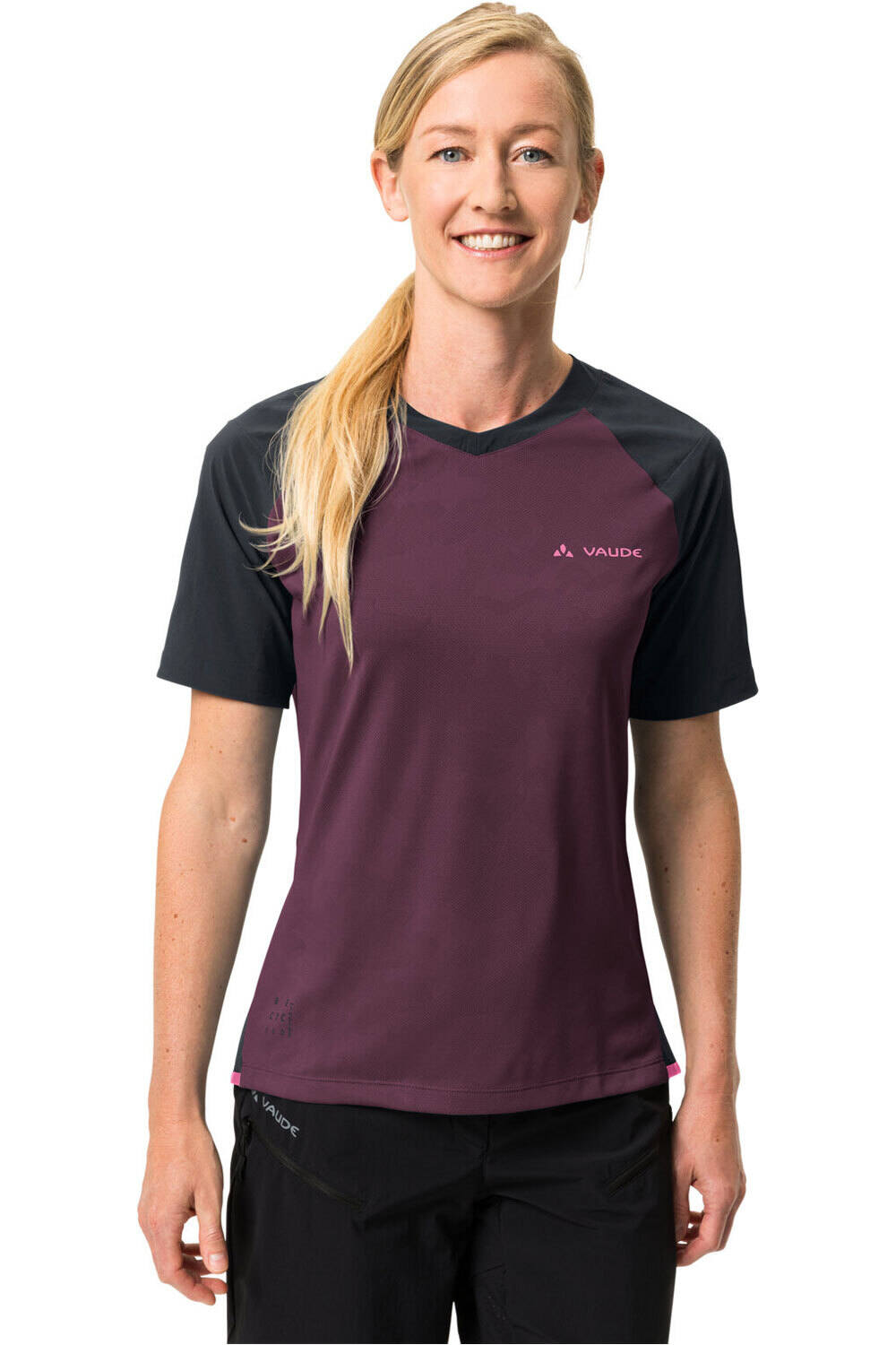 Vaude camiseta ciclismo mujer Women's Moab PRO Shirt vista frontal