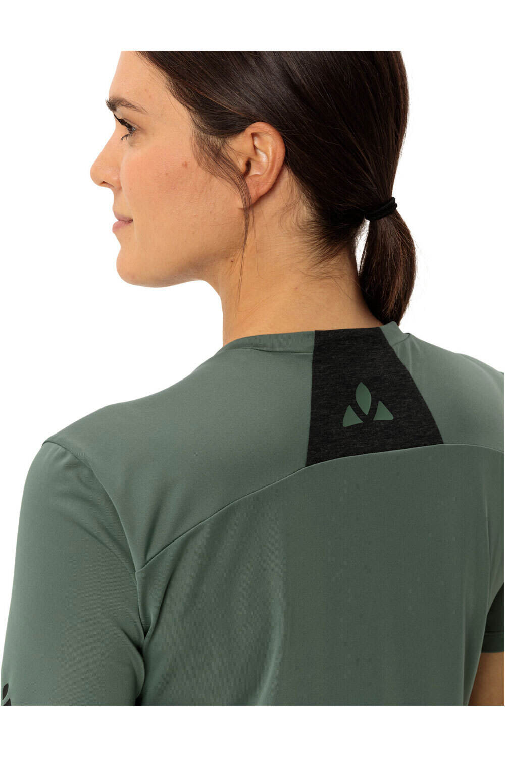 Vaude camiseta ciclismo mujer Women's Qimsa Logo Shirt vista detalle